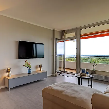 شقة View - Strandnahe Mit Atemberaubenden Blick Von Luebeck Bis Zur Ostsee *